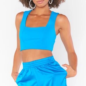Show Me Your Mumu Ansley Crop Top, NWT